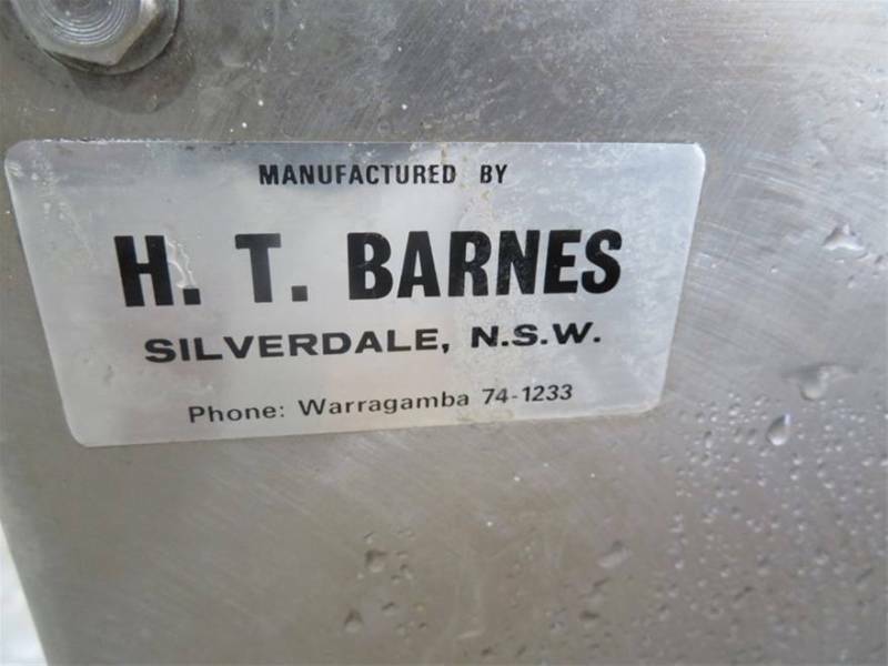Butchers Band saw - HT Barnes Stainless Steel Challenge Bandsaw -2